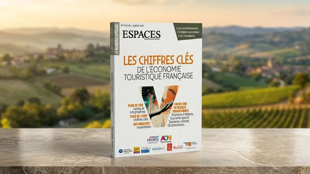 Les chiffres clés de l'économie touristique française - Revue Espaces - 2026